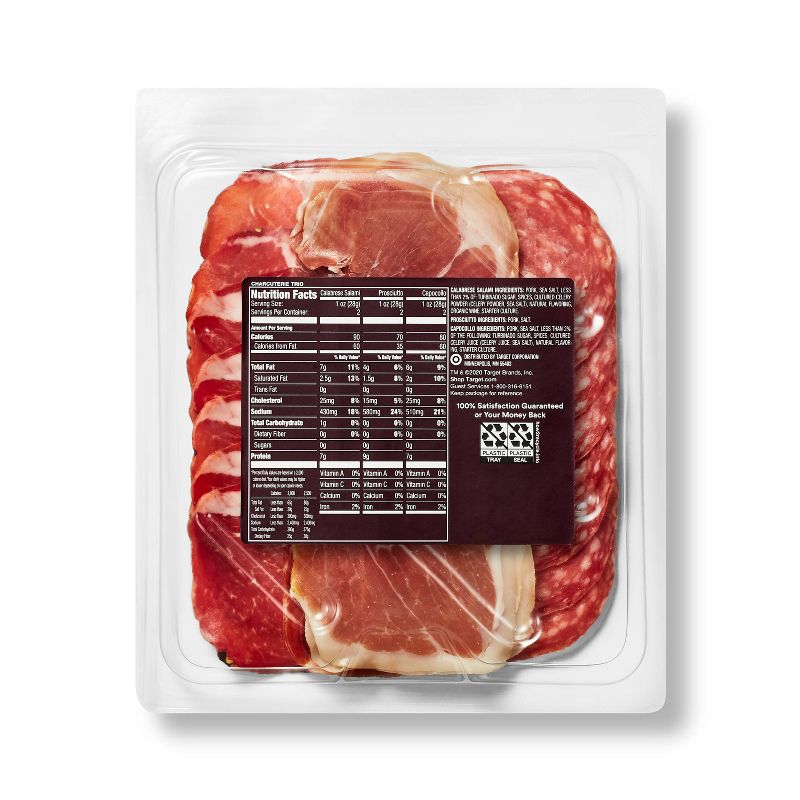 Sampler Pack (Calabrese Salami, Prosciutto, Capocollo) - 6oz - Good & Gather™