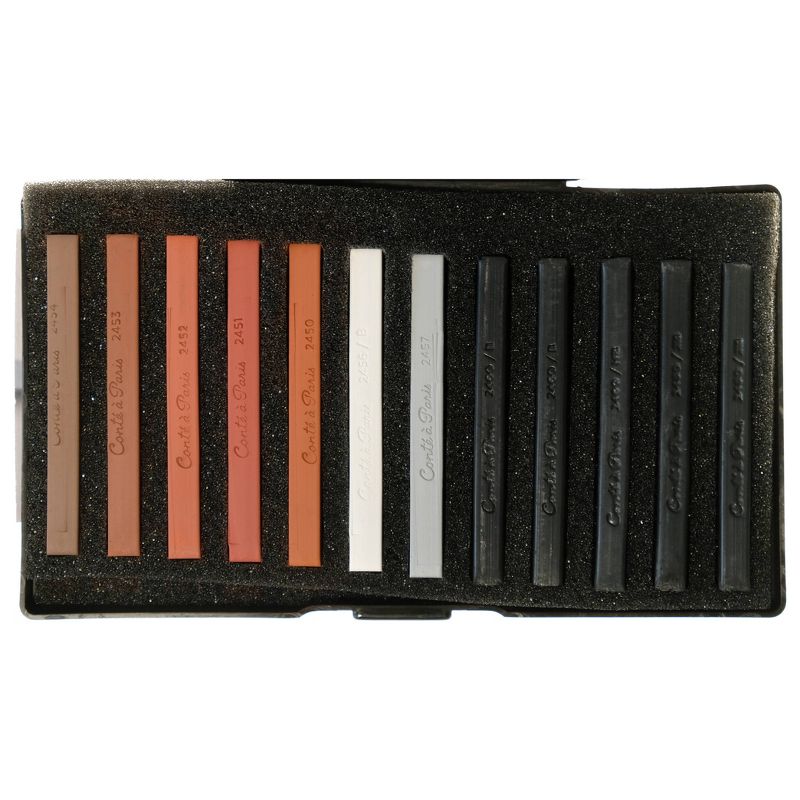 Sketching Crayons Classic Colors 12ct - Conte