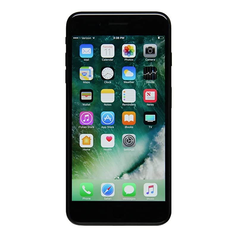 iPhone 7 Plus, 128GB, Jet Black - For Verizon (Renewed)