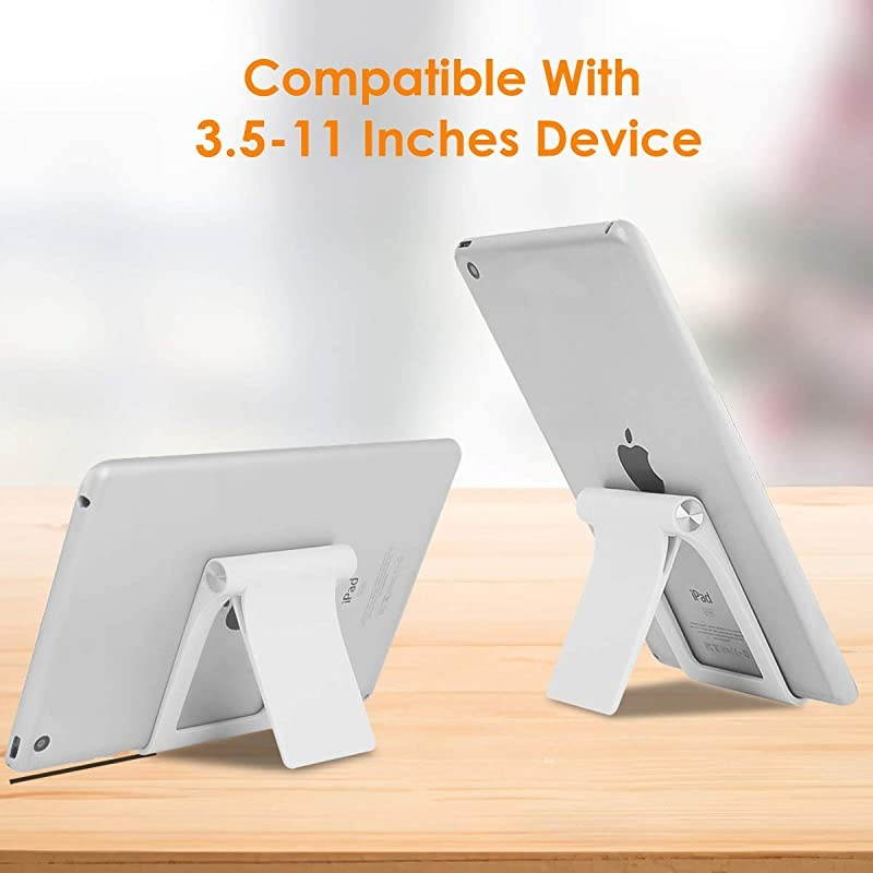 Cell Phone Desk Stand Holder  MultiAngle Adjustable Phone Desk Stand Tablet Holder for iPhone 12 11 Pro Max XS XR 8 Plus 6 7 Samsung Galaxy S10 S9 S8 S7 Edge S6 Android Smartphone