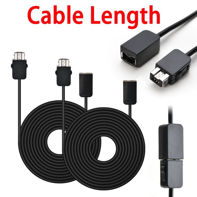 Extension Cable for Nintendo NES Classic Mini Edition Controller, Cord Extender for WII Remote & WII Nunchuck&nbsp;-9.84 Ft