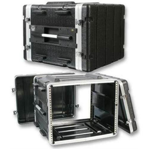 NEW PA DJ 8RU Equipment Rack Mount Flight Storage Case.Concert.19" Stage.8.