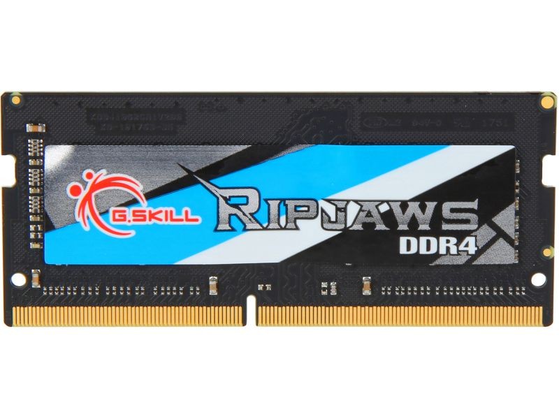 G.SKILL Ripjaws SO-DIMM 8GB 260-Pin DDR4 SO-DIMM DDR4 3200 (PC4 25600) Laptop Memory Model F4-3200C18S-8GRS