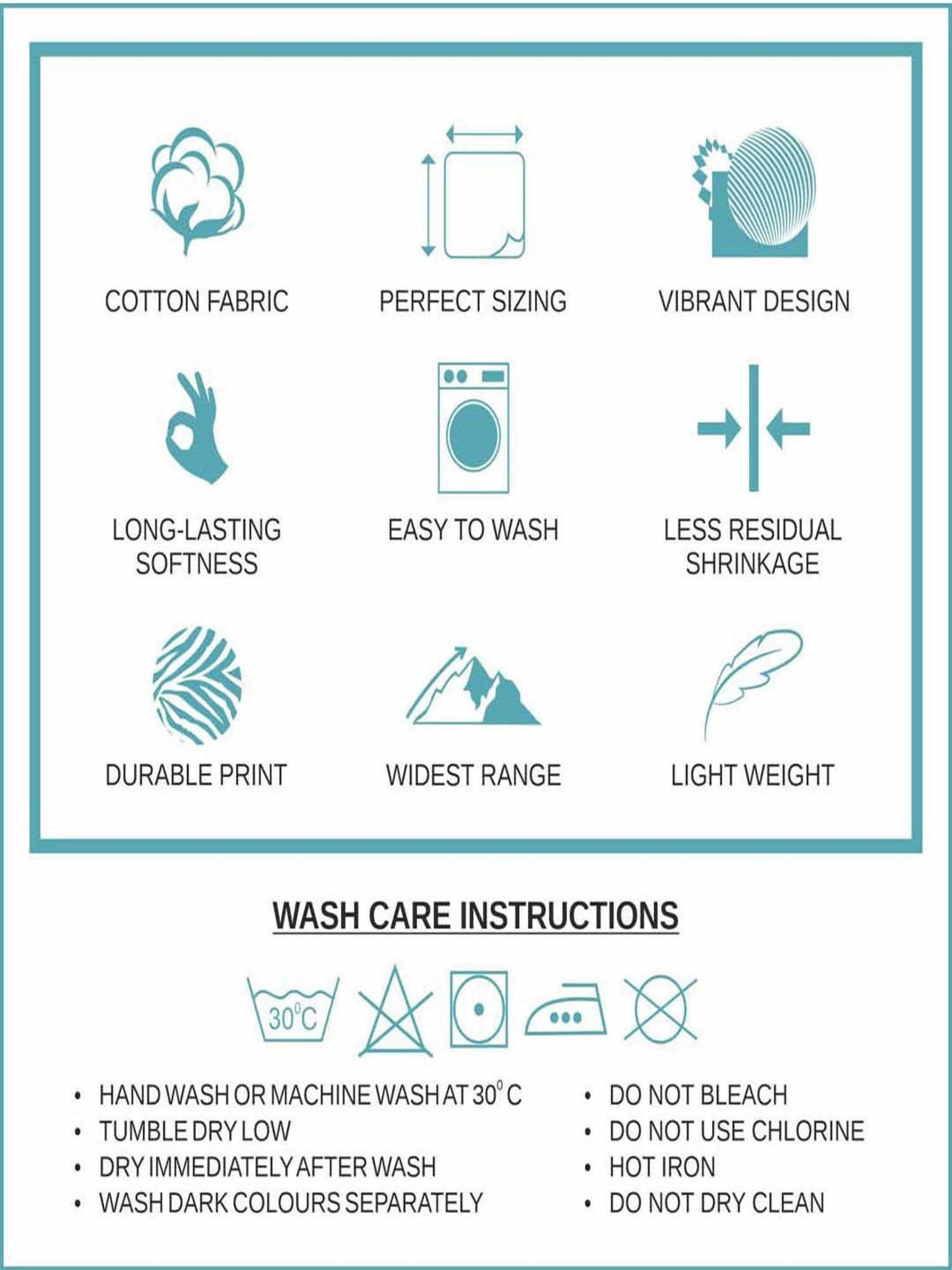 BELLA CASA Cuddle Floral Peach 150 TC Cotton Bedsheet with 1 Pillow Cover