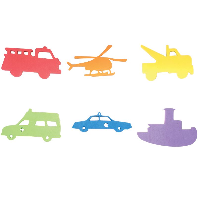 Ready 2 Learn  Giant Stampers - Emergency Vehicles - Set of 6