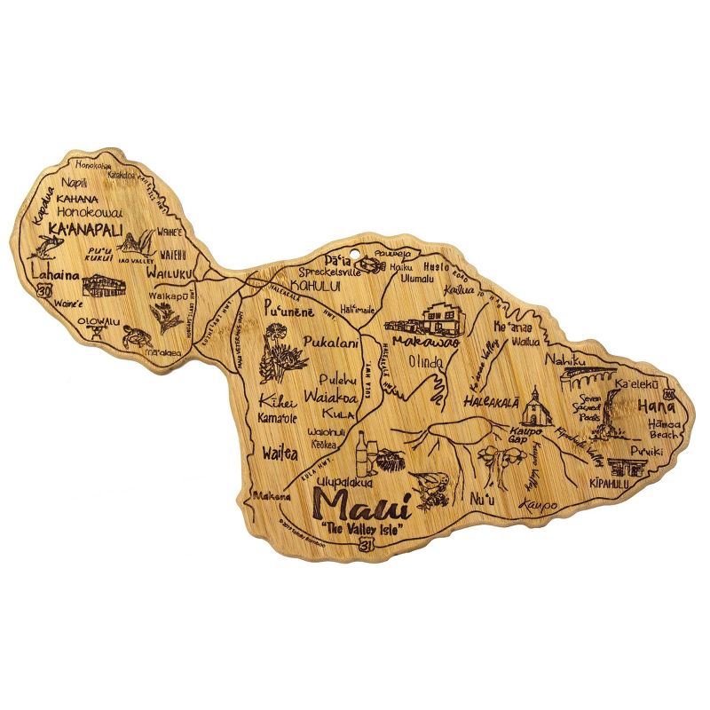 Totally Bamboo Destination Maui Serving and Cutting Board