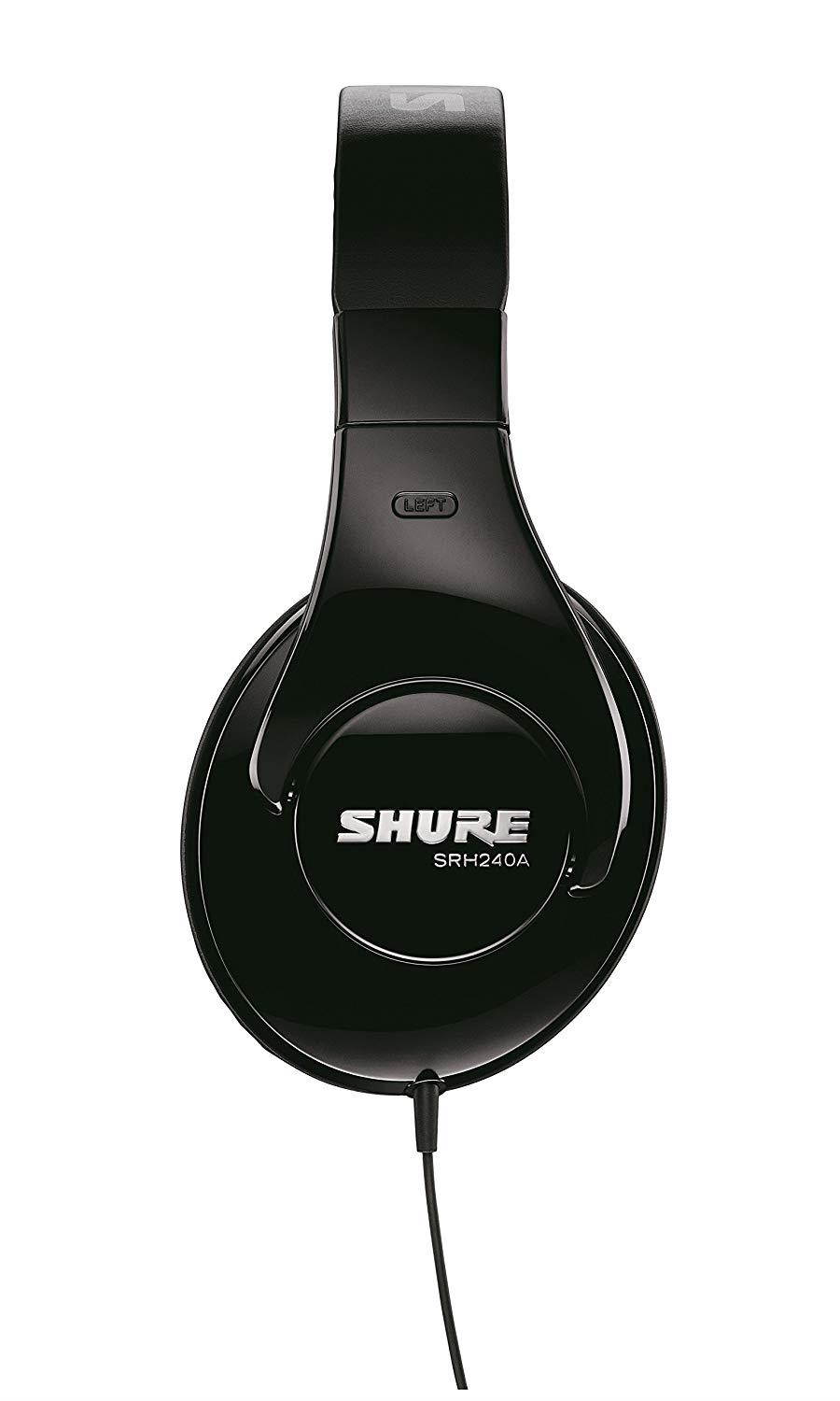 Shure SRH240A Professional Quality Headphones (Black)