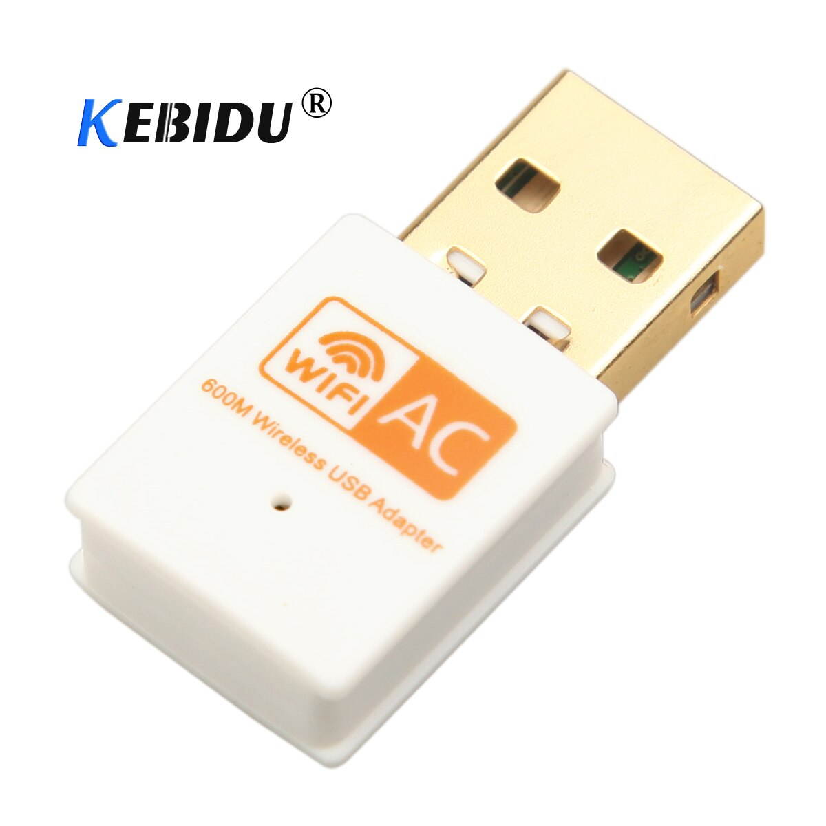 1 pcs 600Mbps Wireless USB Wifi Adapter Lan USB Ethernet 2.4G&5G Dual Band Wi fi Network Card for PC Laptop Computer