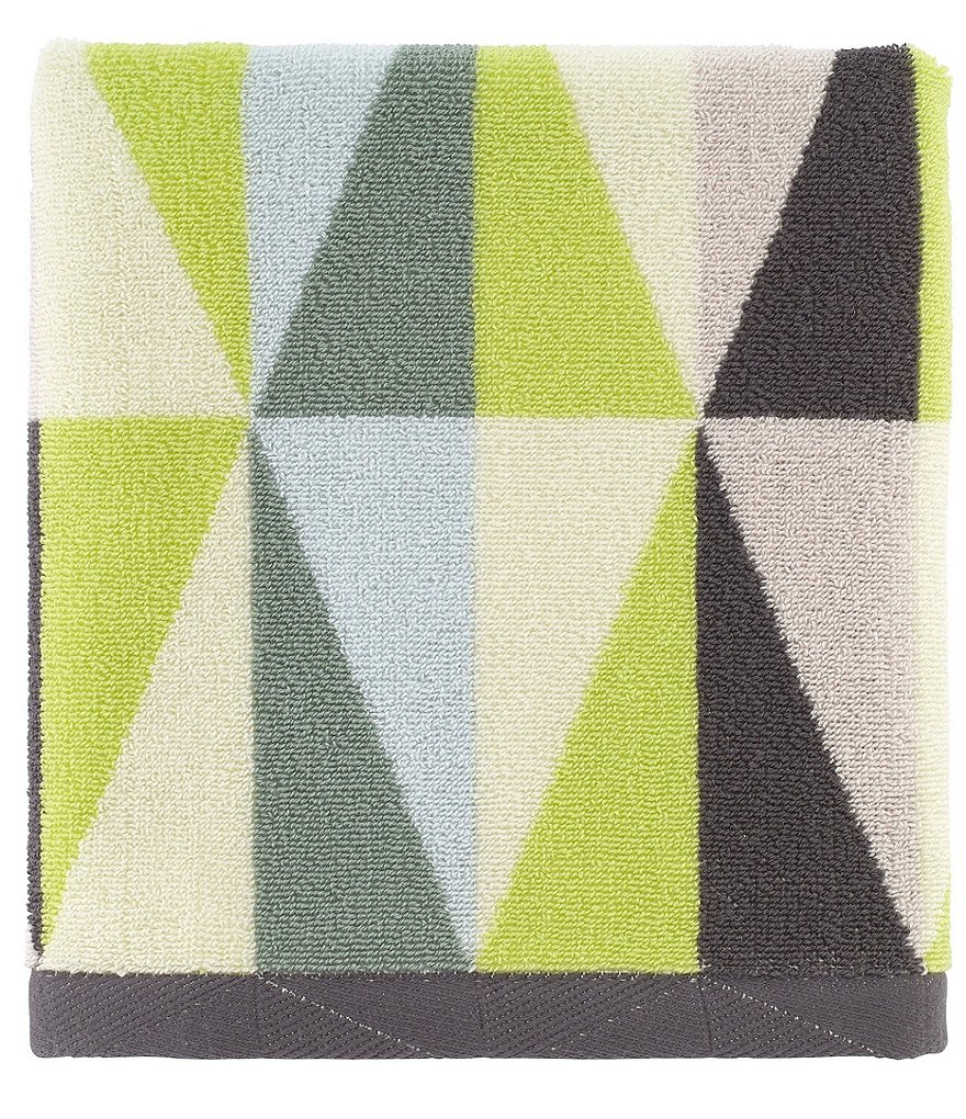 Jonathan Adler Harlequin Turkish Cotton Bath Towels