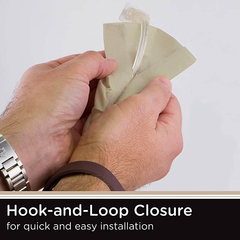 Champagne Fabric Cord Cover 2 Pack 6 ft Hides Lamps Light Fixtures and Desks Cable Management Easy Installation 48660