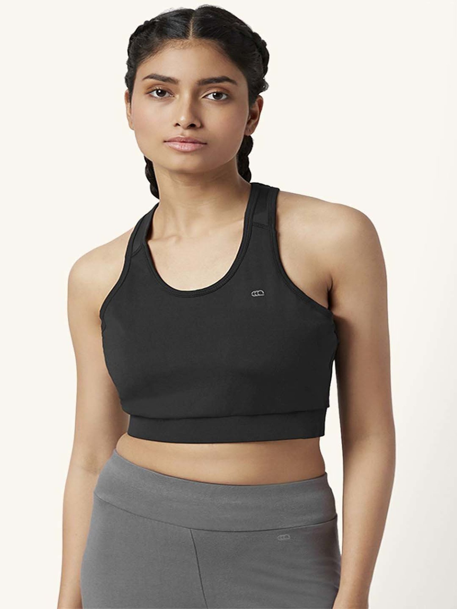 Ajile by Pantaloons Black Sleeveless Tank Top