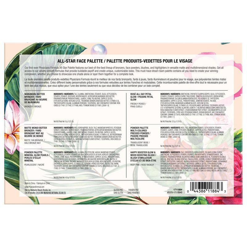 Physicians Formula All Star Face Palette - 0.21oz