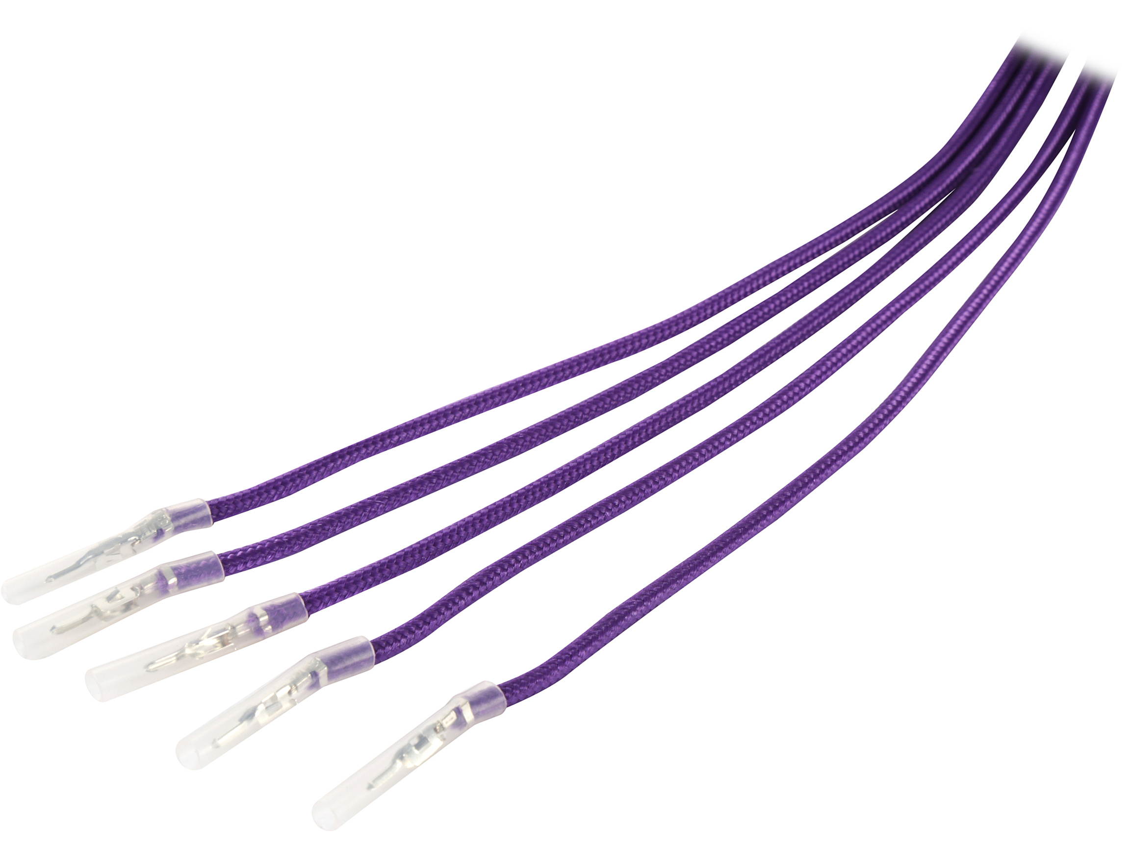 BitFenix BFX-ALC-20CMLW-RP 7.87 in. (20 cm) ALCHEMY 2.0 PSU CABLE, 5X 20CM - WHITE