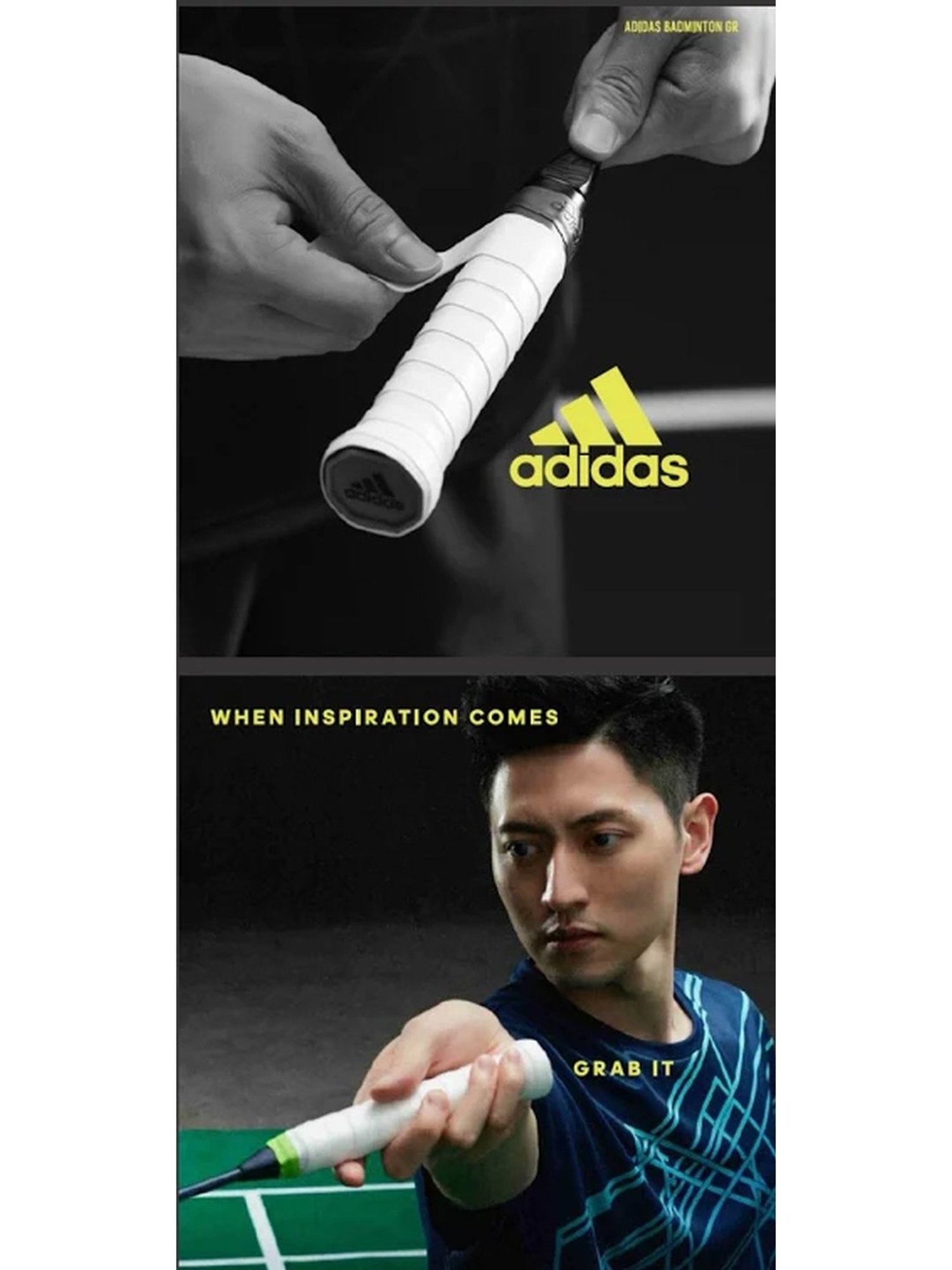 Adidas Spieler Multicolored Badminton Racquet Overgrips (Pack of 60)