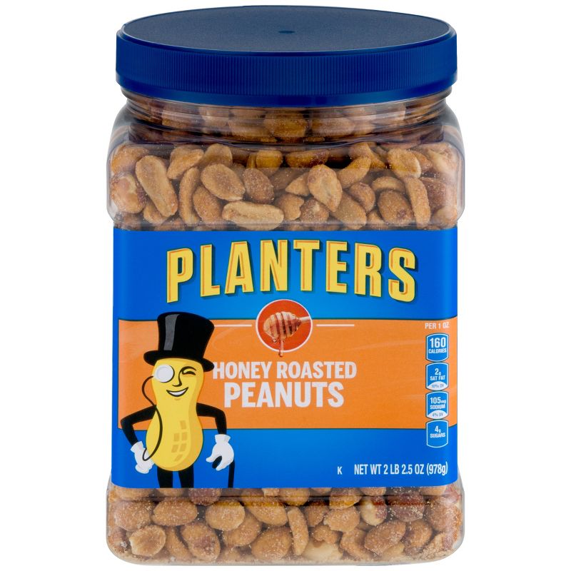 Planters Honey Roasted Peanuts - 2lb
