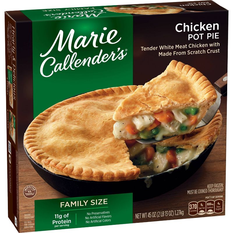Marie Callender's Frozen Chicken Pot Pie Family Size - 45oz