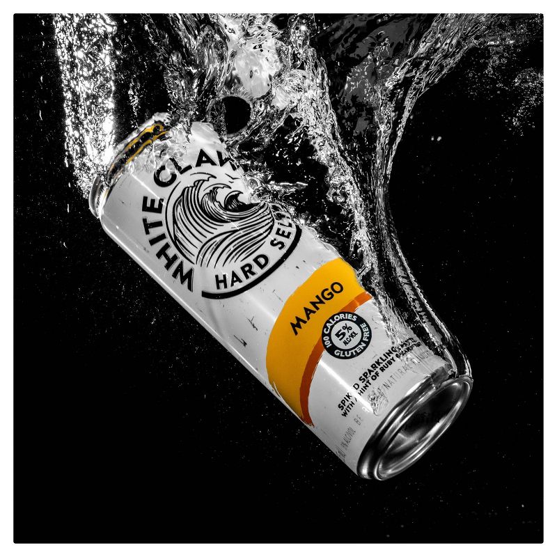 White Claw Mango Hard Seltzer - 6pk/12 fl oz Slim Cans