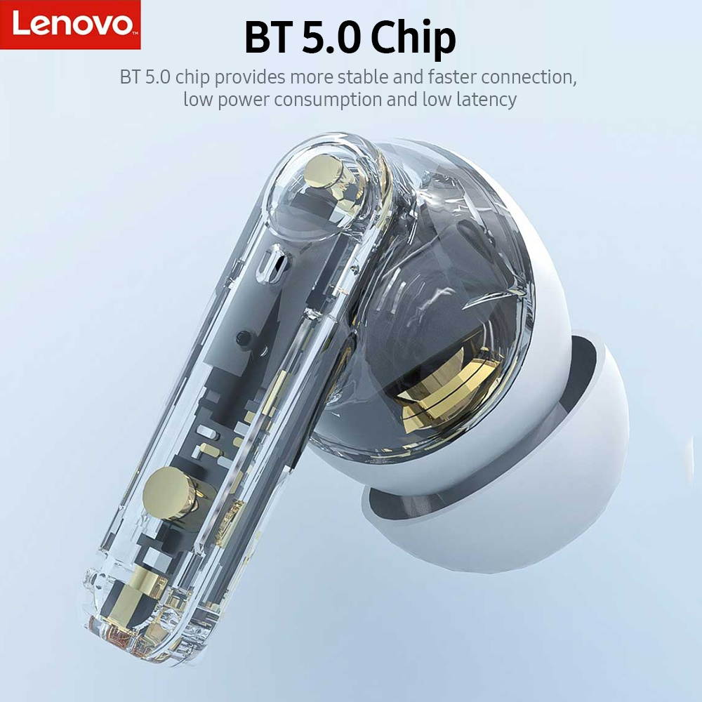Lenovo HT05 Headphone BT5.0 Wireless Earbuds In-ear Sports Earbuds with Smart Touch Control Long Endurance Time Black
