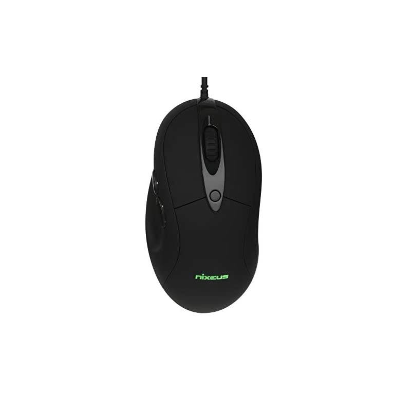 Revel FIT Ergonomic Gaming Mouse PMW 3360 Rubberized Black PC Mac