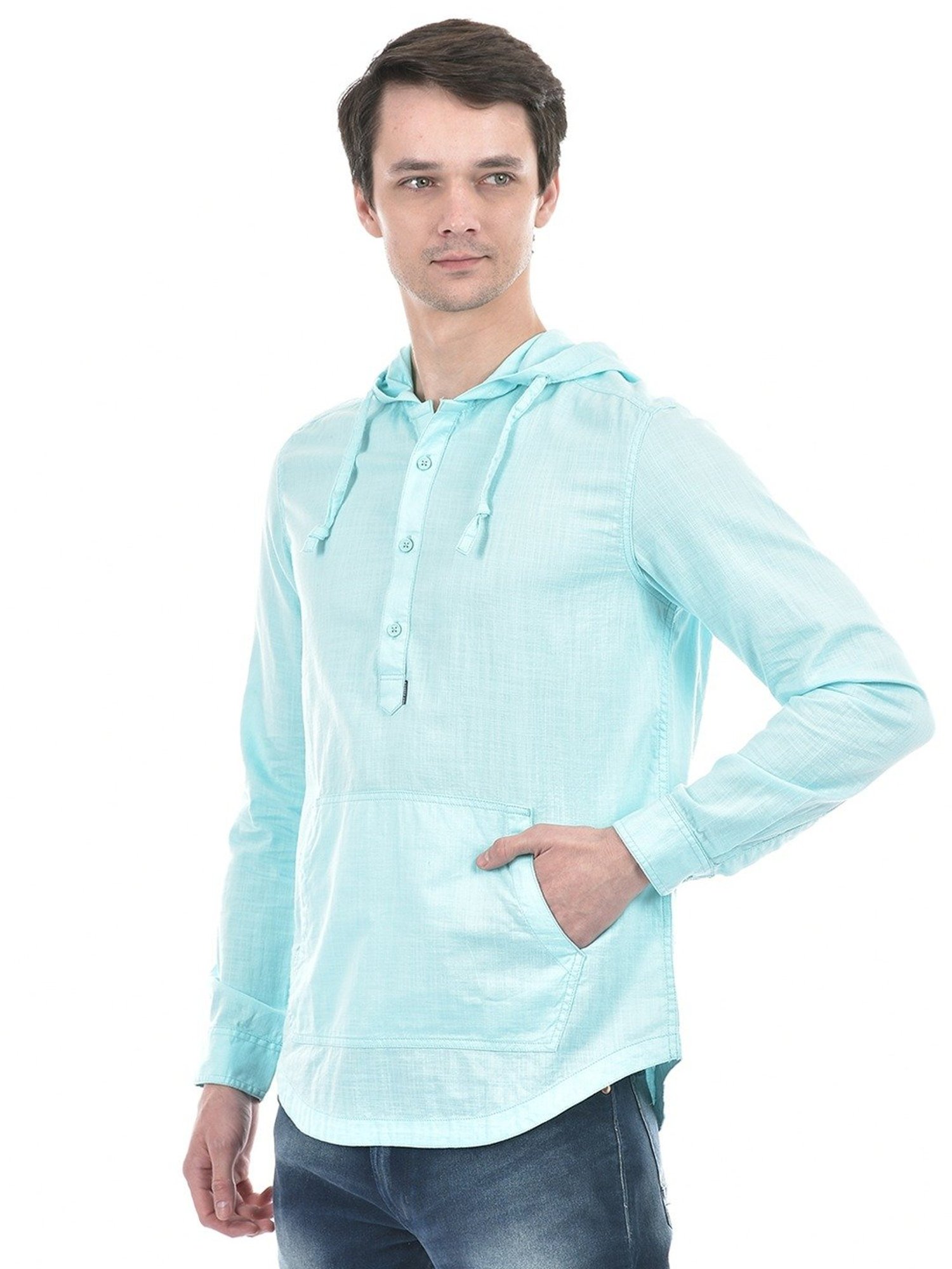 Numero Uno Aqua Cotton Slim Fit Shirt