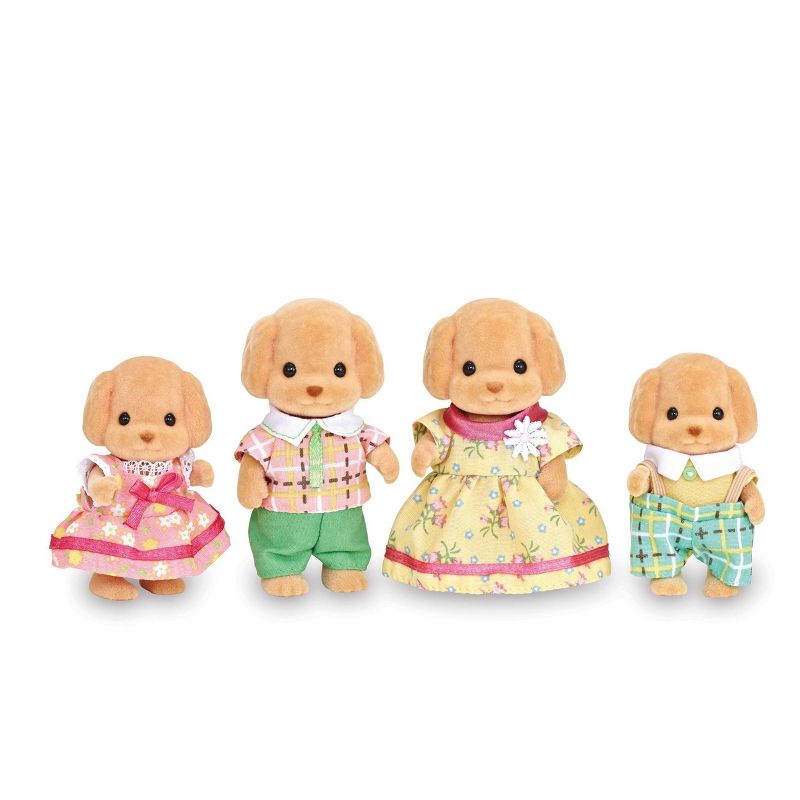 Calico Critters Toy Poodle Family