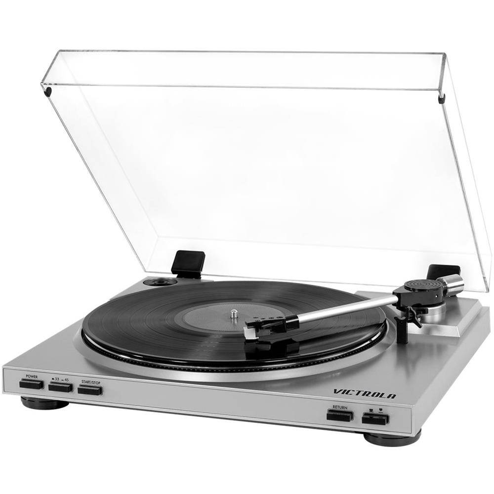 Pro Stereo Turntable - Silver