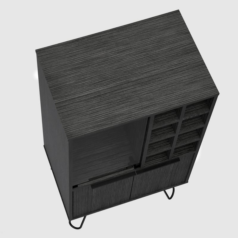 Aster Bar Cabinet Smokey Oak - RST Brands