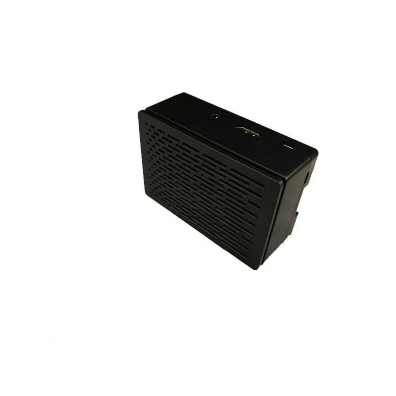 New raspberry pie 4B shell can be equipped with 3.5-inch screen or fan, ABS plastic material, foreign trade hot sale