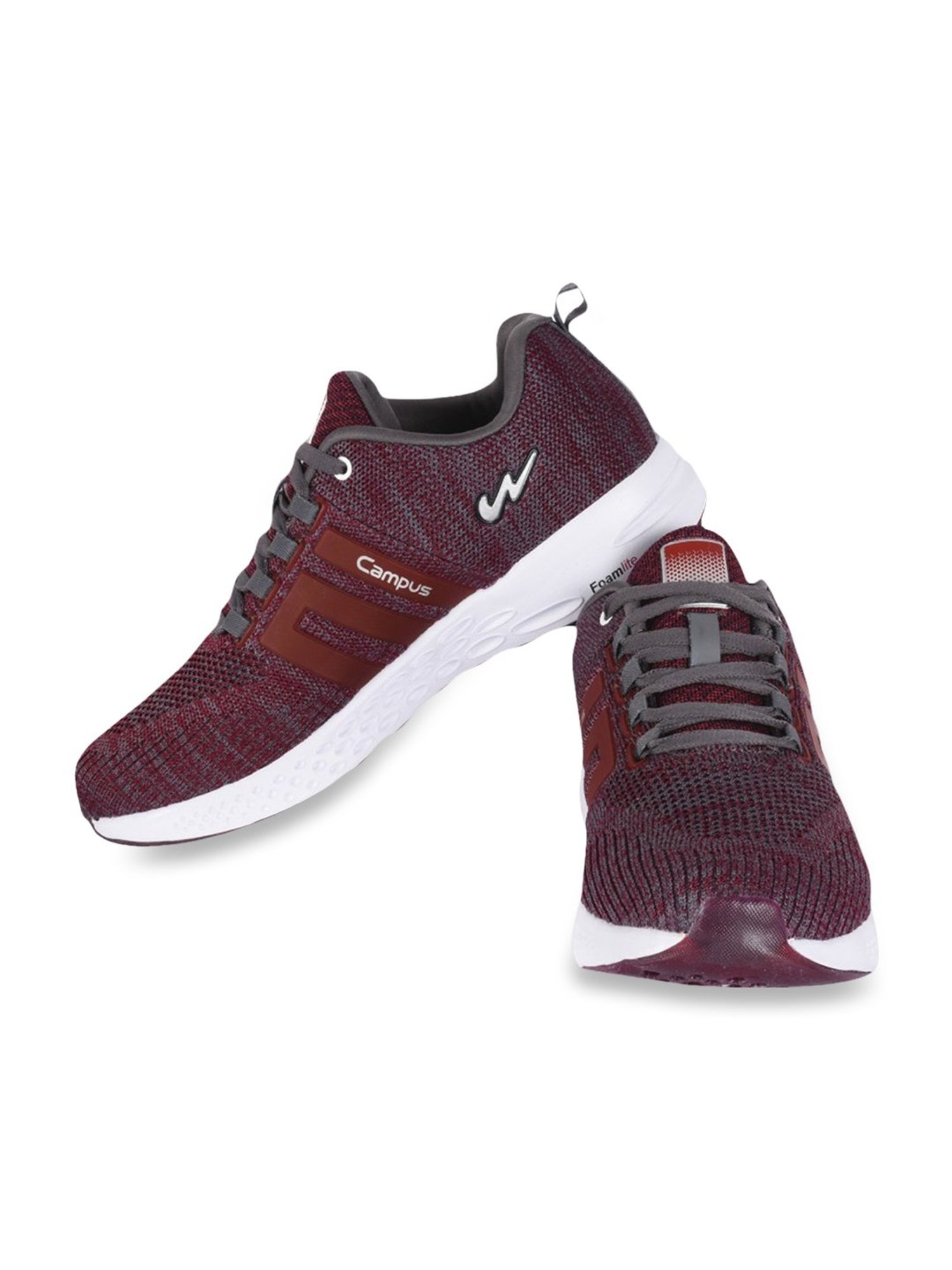 Campus Men's Nasa Maroon Running Shoes