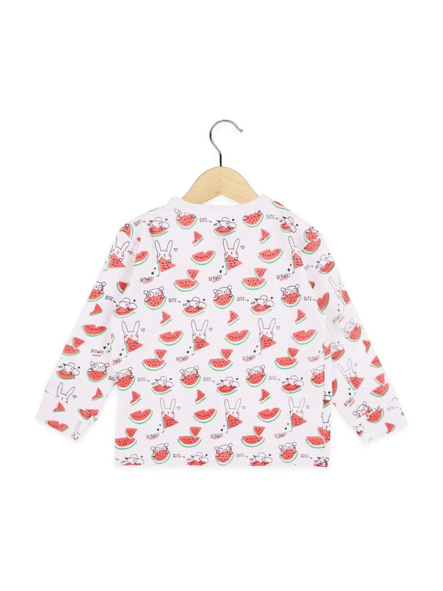 The Mom Store Boys Multicolor Cotton Printed Full Sleeves Top Set