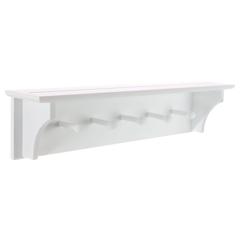 Decorative Wall Shelf - Simple White