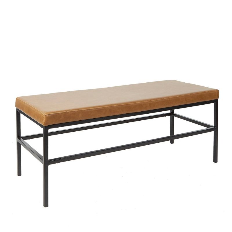 Upholstered Bench Cognac - Silverwood