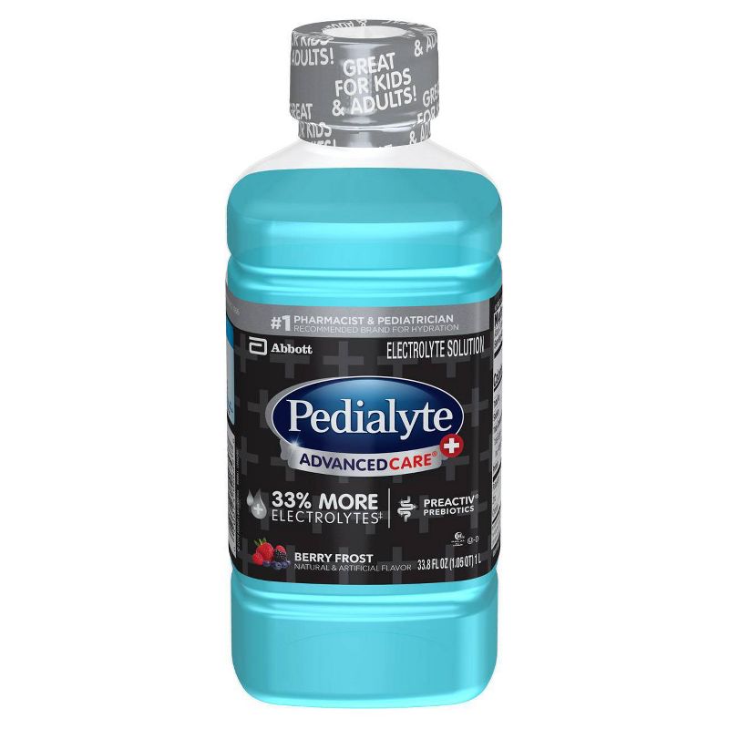 Pedialyte AdvancedCare Plus Electrolyte Solution - Berry Frost - 33.8 fl oz