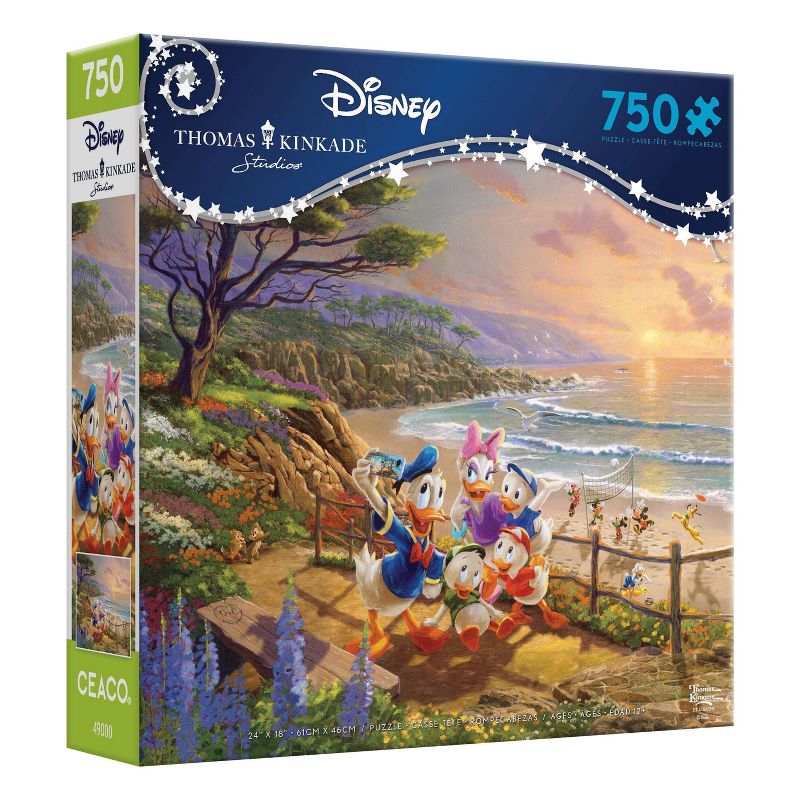 Ceaco Disney Thomas Kinkade: A Duck of a Day Jigsaw Puzzle - 750pc