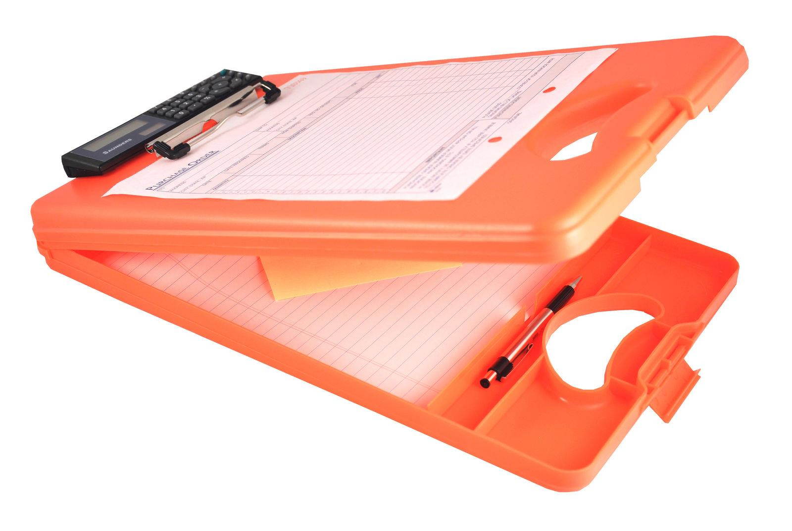 Saunders DeskMate II 00543 Portable Storage Clipboard - 0.5" Capacity -