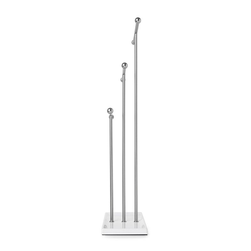 Trigem Jewelry Stand White/Nickel - Umbra