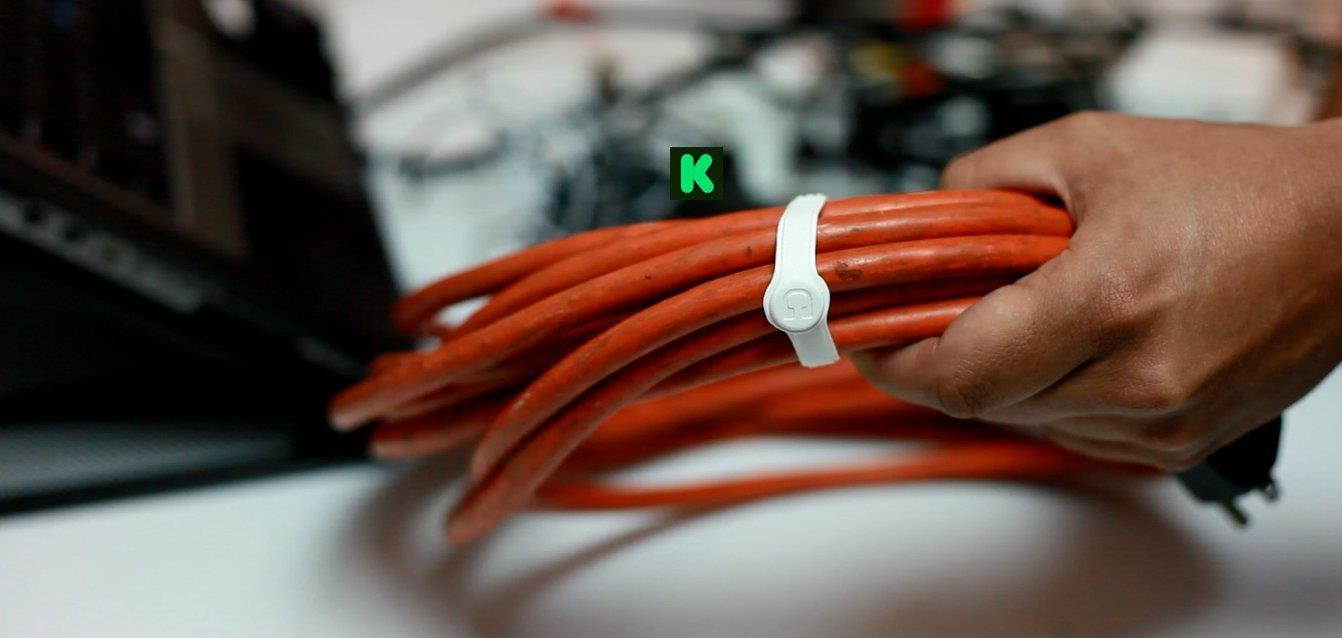 Cloop Magnetic Cable Keeper, 3 Small, 3 Large, 3 XL