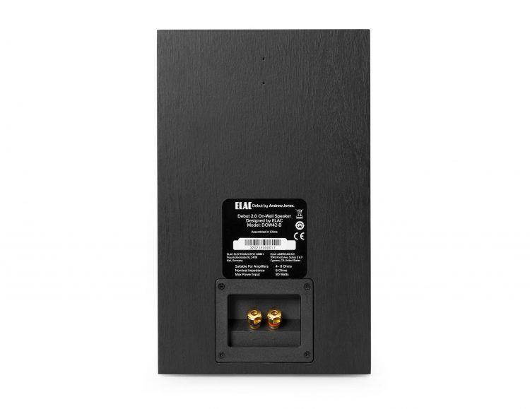 Elac Debut 2.0 OW4.2 (Pr.) Black On-Wall Speakers