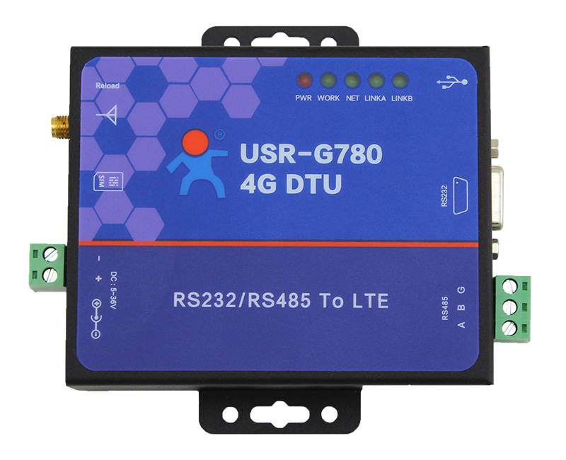 4G LTE DTU Serial RS232 RS485 4G Modem