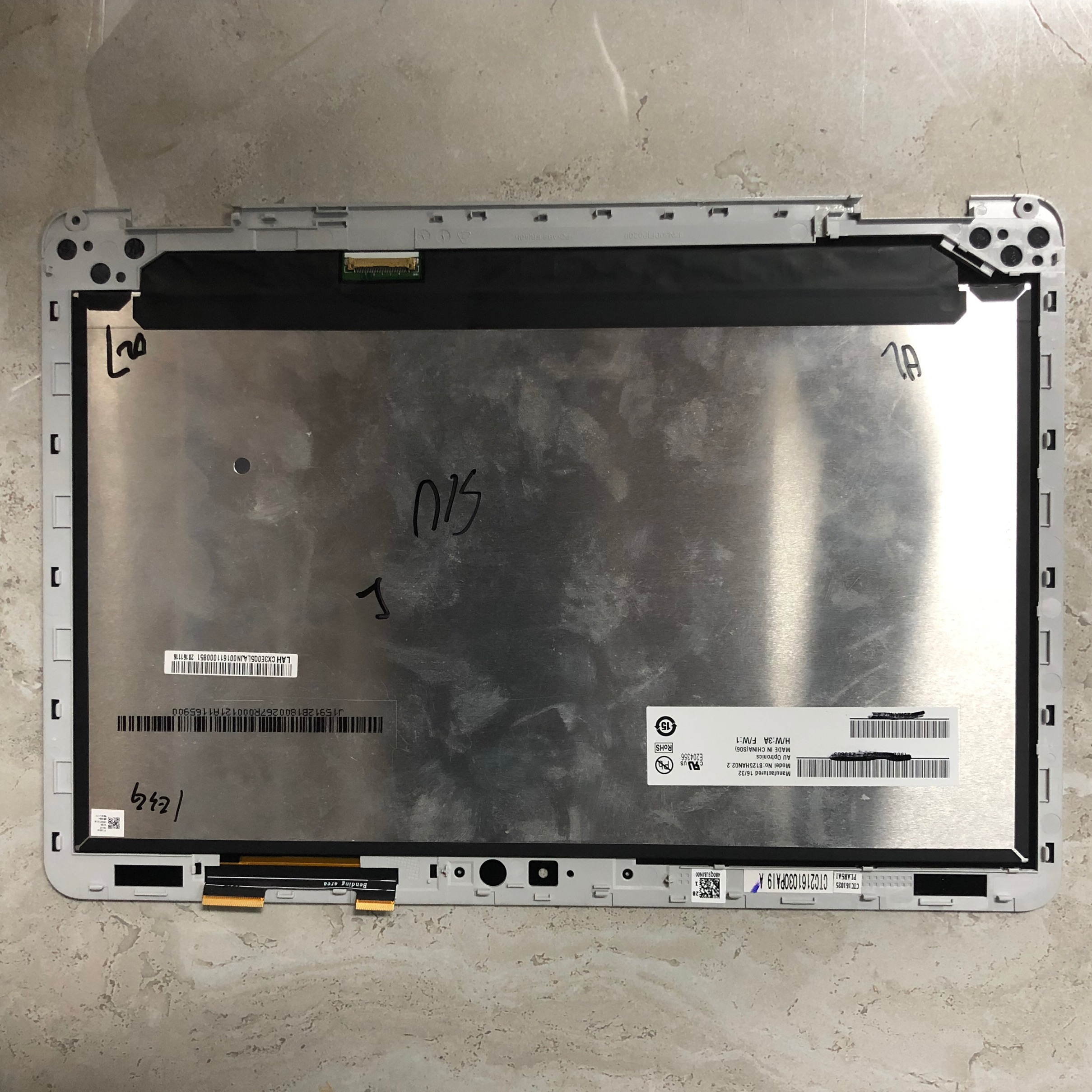 WITH FRAME 12.5INCH B125HAN02.2 For ASUS C302 Assembly Laptop LCD Screen Display Panel with Touch Screen 1920*1080