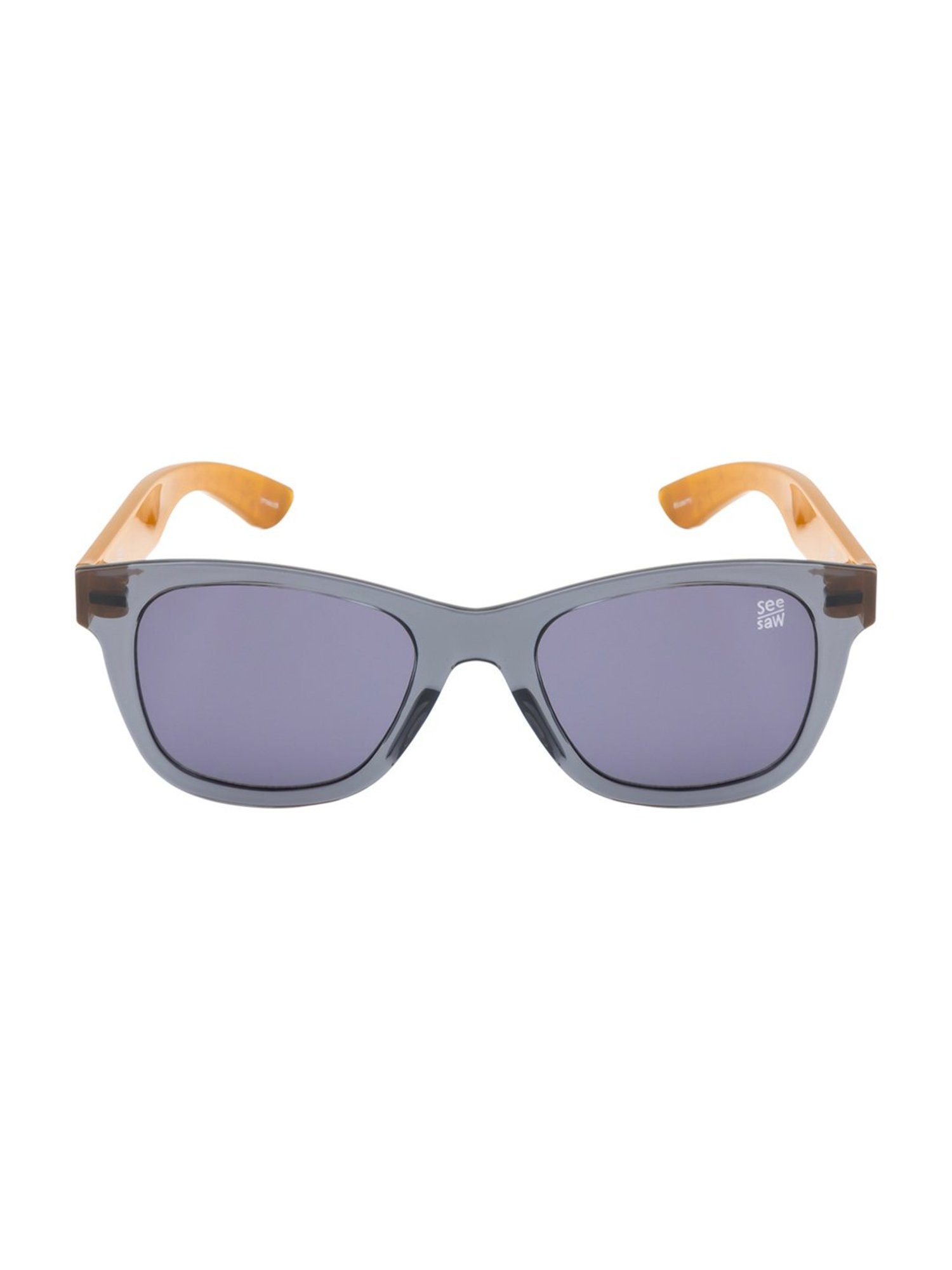 SeeSaw Grey Square Unisex Sunglasses