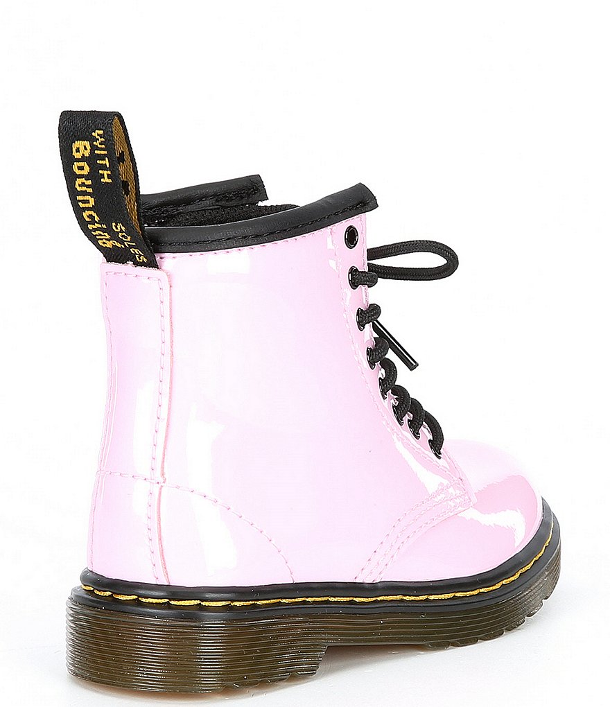 Dr. Martens Girl's 1460 Side-Zip Glitter Boots (Infant)