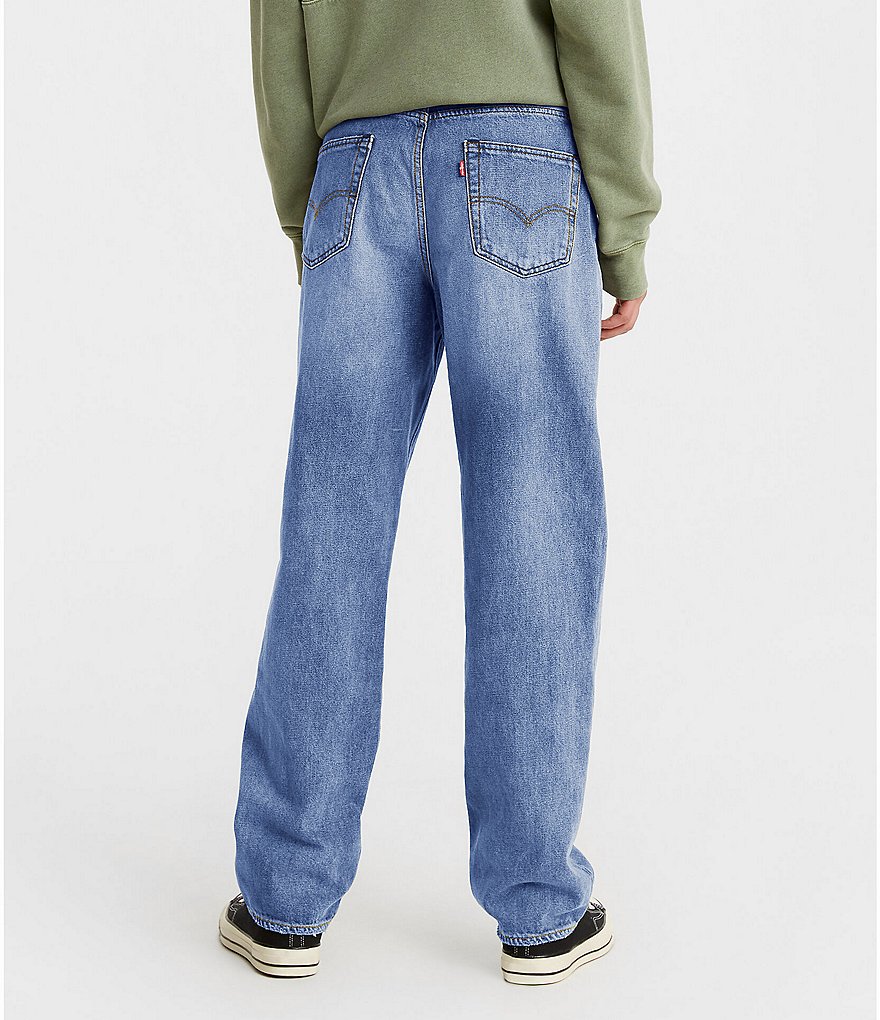 Silver Jeans Co. Gordie Loose Fit Dark Wash Subtle Whiskering Wash Jeans