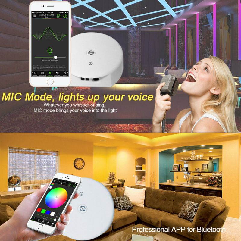 UFO LED Bluetooth Controller IOS Android App Remote for Light Strip 12V