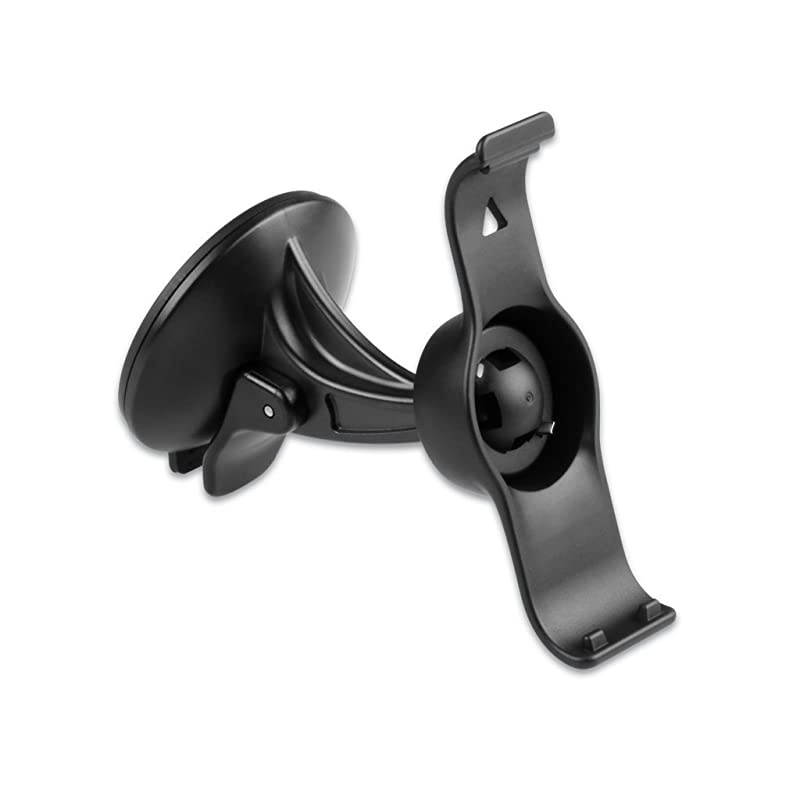 Car Windscreen Windshield Suction Cup Mount Holder Cradle Compatible for Garmin Nuvi 50 GPS Compare to Garmin 0101176502 Black
