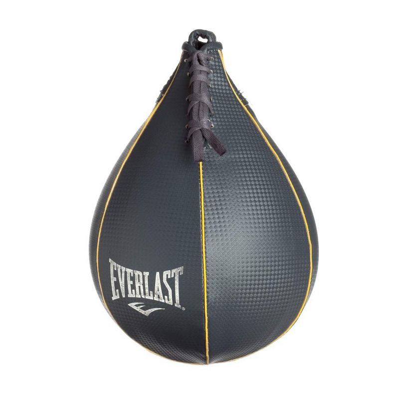 Everlast Home Gym Equipment 3 Piece Set 100 Pound Heavy Bag, Speed Bag and Double End Bag, Black