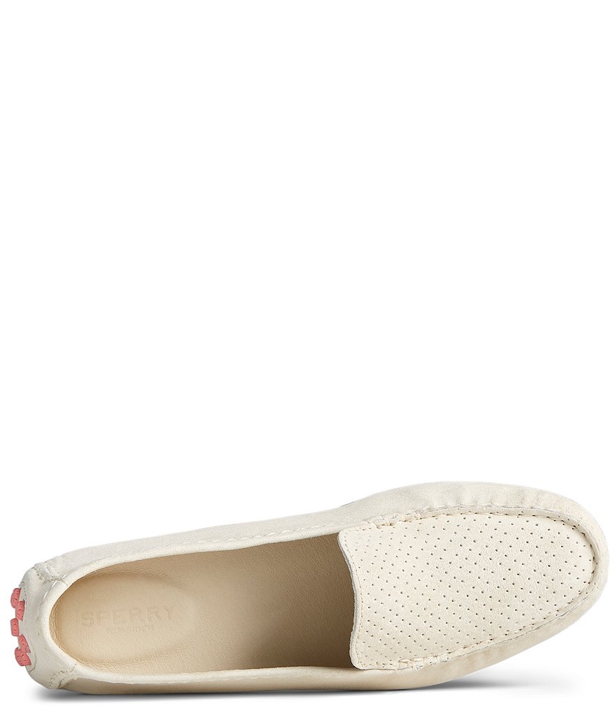 Sperry Port Suede Perforated Driving Mocs