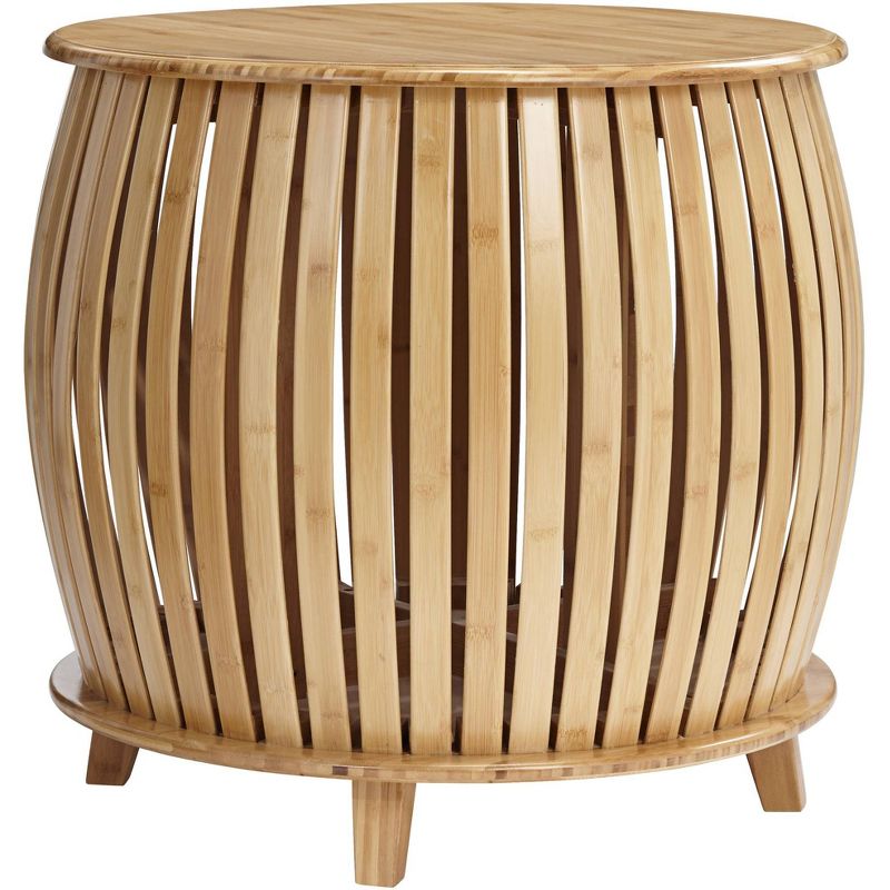 Elm Lane Artino Natural Bamboo Accent Table