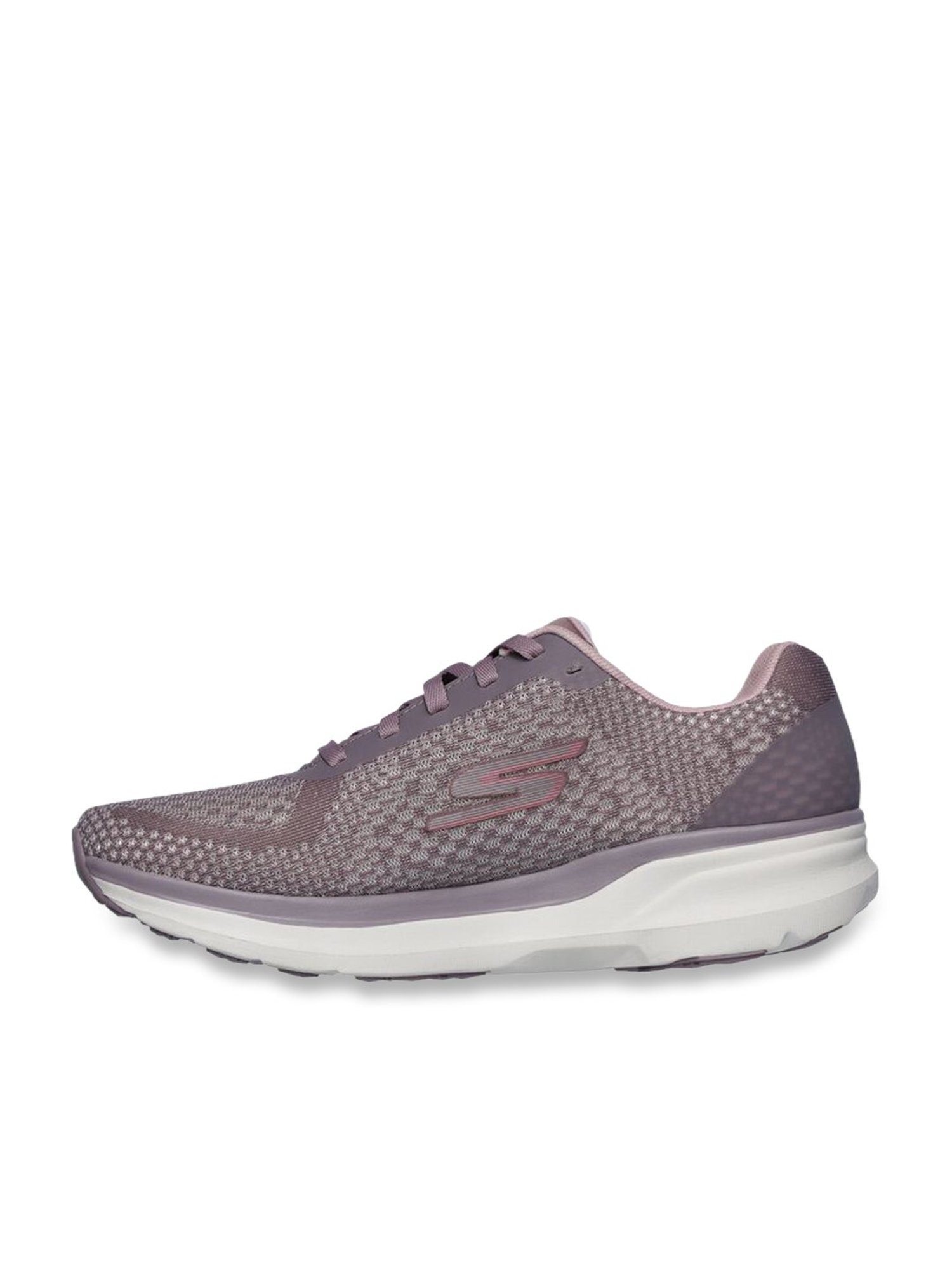 Skechers Women's PURE Mauve Sports Lace Up Shoe