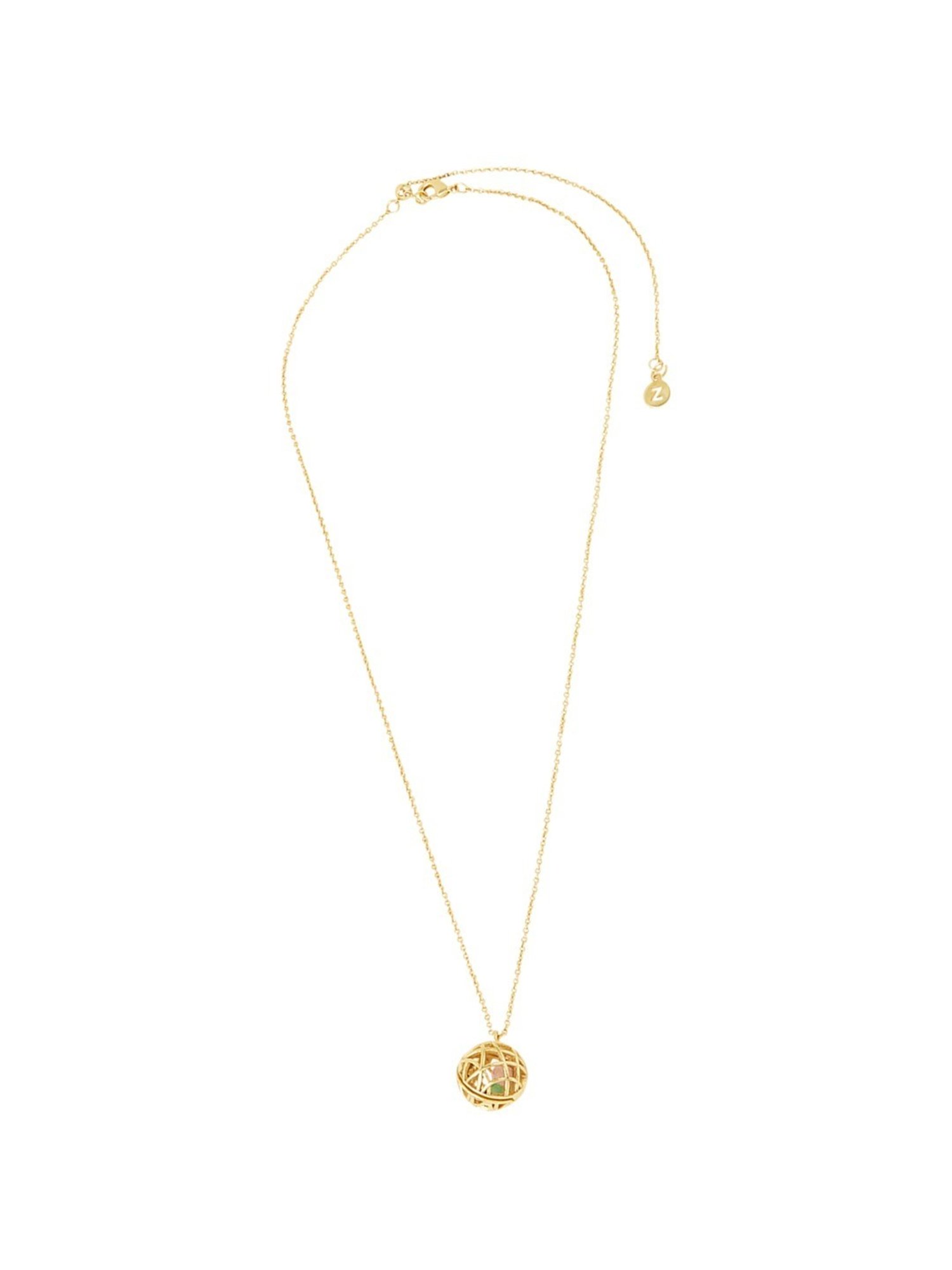 Accessorize London Real Gold-Plated Semi-precious Stone Necklace